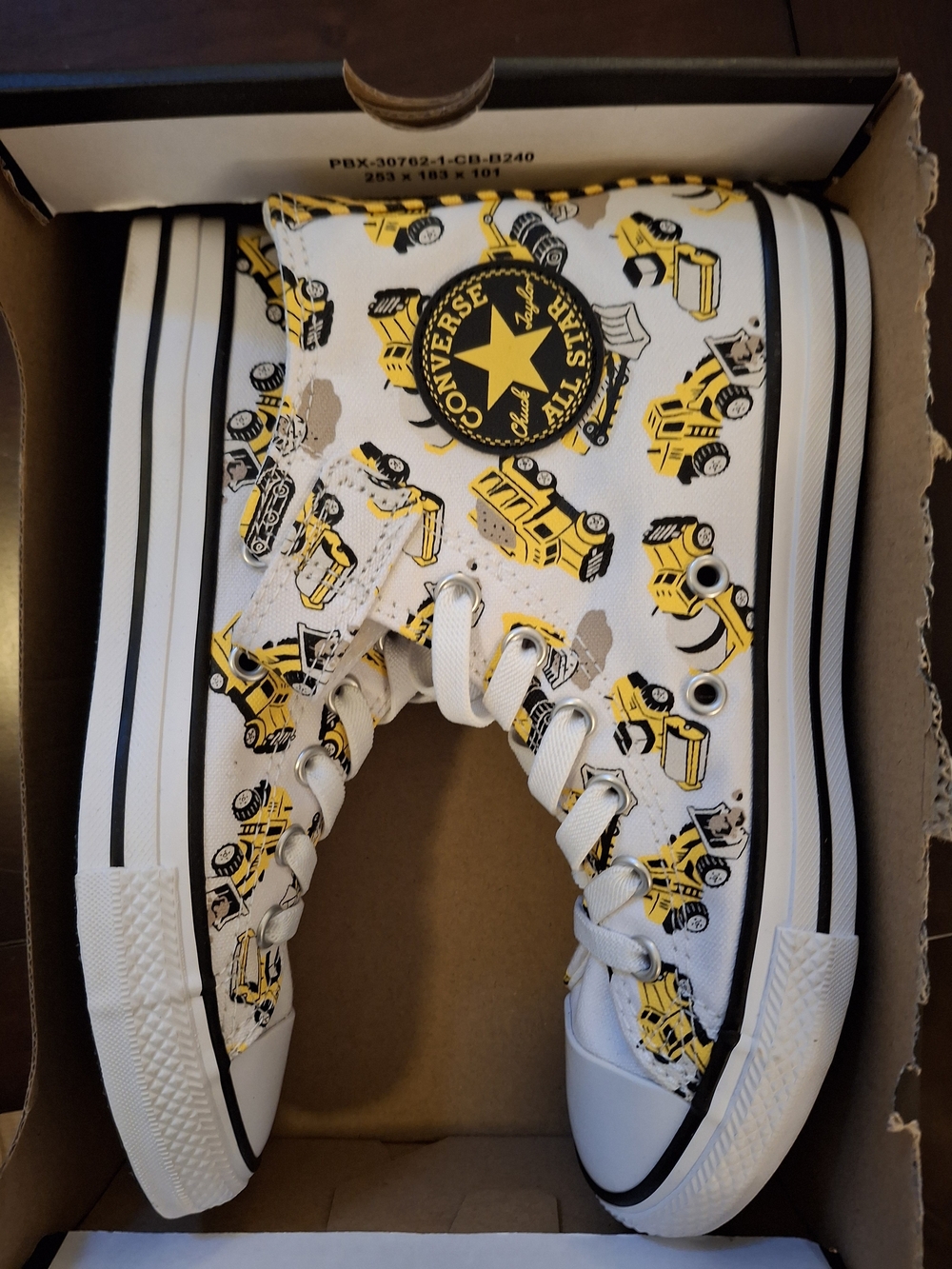 Kids Converse Construction High Top Size 3